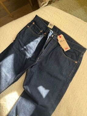 Levi's Dark Indigo Straight Leg Jeans